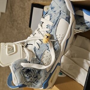 Air Jordan 6 Retro Denim Big Kids Size 5. Worn Once In Perfect Condition